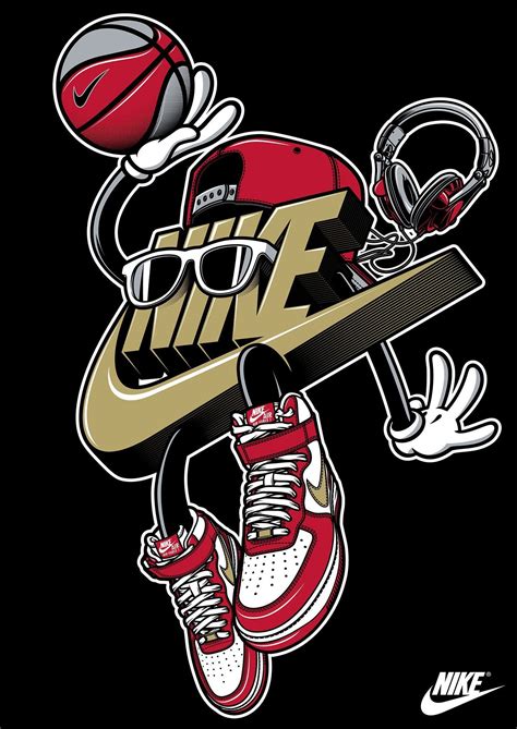 Nike Cartoon Wallpapers - Wallpaper Cave