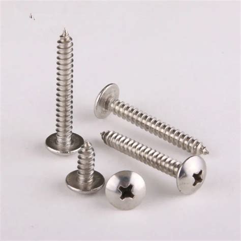 30PCS Stainless Steel 304 Large Flat Head Self Tapping Screws ...