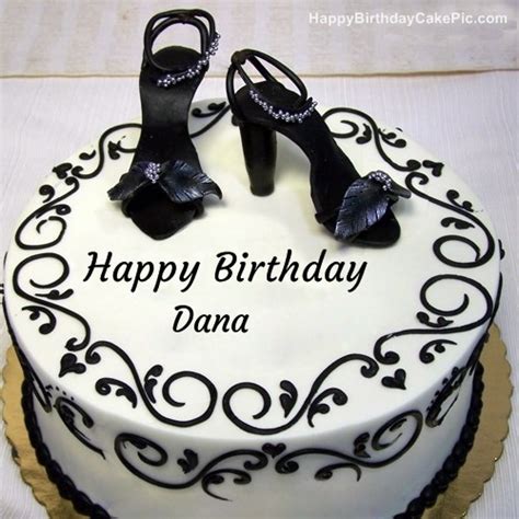 ️ Fashion Happy Birthday Cake For Dana