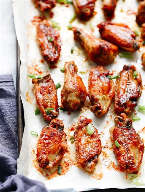 healthy baked chicken wings recipes - setkab.com