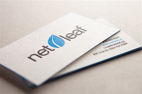 Debossed Business Cards | Mississauga - Luxury Cards