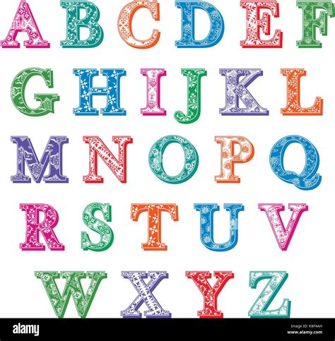 Alphabet Letters Designs