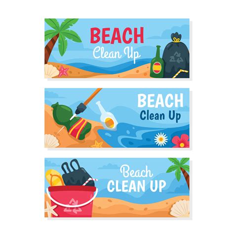 Beach Clean Up Vector Art, Icons, and Graphics for Free Download