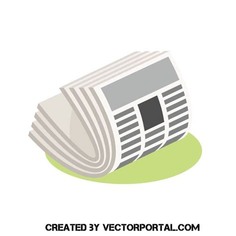 Newspaper icon .ai Royalty Free Stock Vector Clip Art