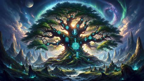 Yggdrasil: The Mystery of the Nine Worlds in Norse Mythology - Grizz Studio