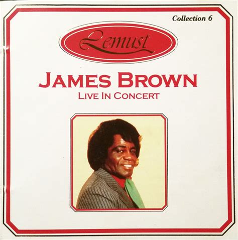 James Brown - Live In Concert (CD) | Discogs