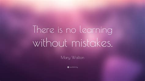 Learning From Mistakes