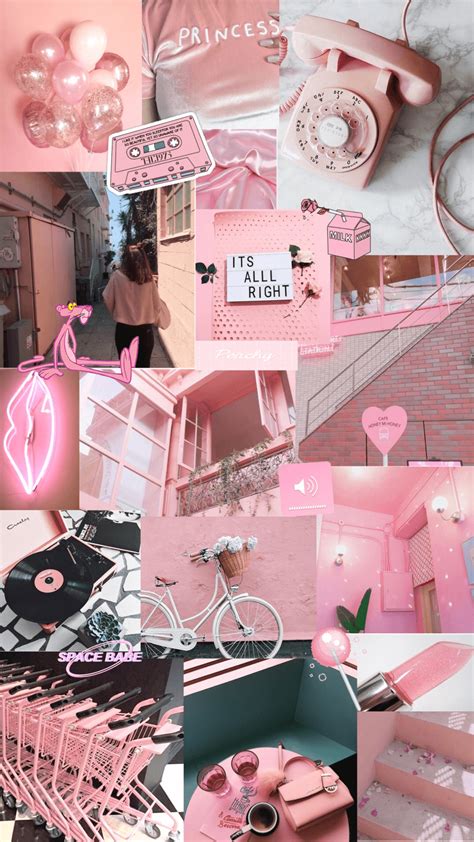 48+ Wallpaper Aesthetic Pink Pinterest