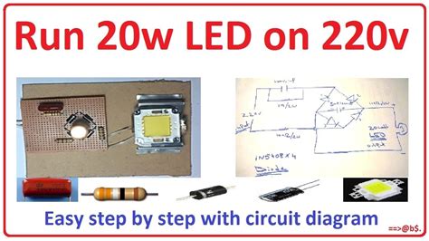 Circuit Diagram Of A Led Led Circuit Simple Diagram Electron