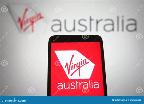 Virgin Australia logo editorial photo. Image of noise - 230956966