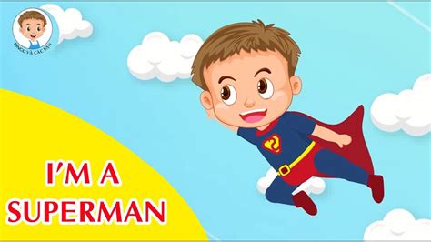 Superman song | I'm A Superman | Song for kids | Nursery Rhyme Chords ...