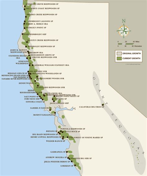 Redwood National Park Map - Pacific Gas And Electric Power Outage Map