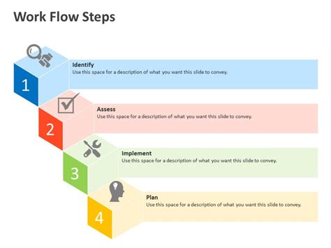 Workflow Process Steps PowerPoint Template