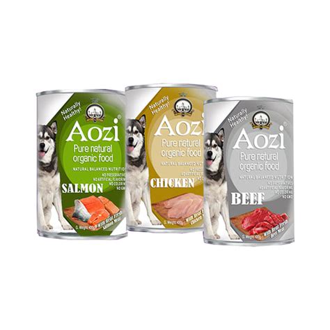 Aozi Pure Natural Organic Canned Dog Food (420g) – kahayupan PH