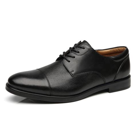 Men's Wide Width Dress Shoes Wide-1-Black | La Milano Mens Shoes