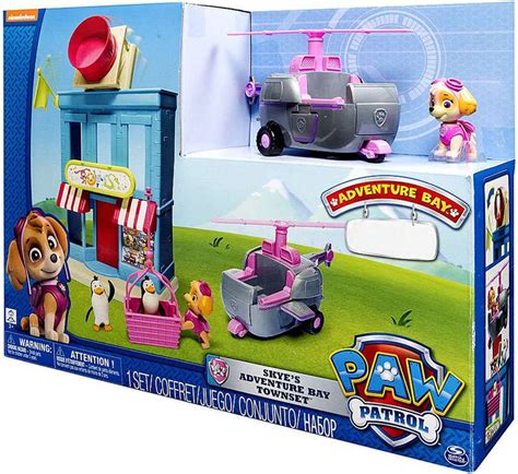 Paw Patrol Skyes Adventure Bay Townset Exclusive Spin Master - ToyWiz