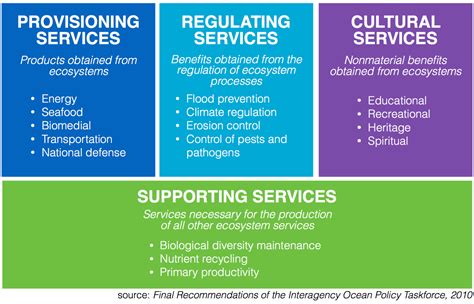 Ecosystem Services | Mid-Atlantic Regional Ocean Assessment