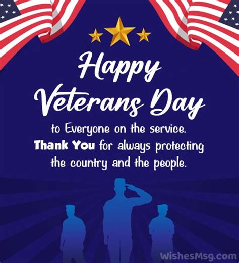 100+ Veterans Day Messages and Quotes To Express Your Gratitude | WishesMsg