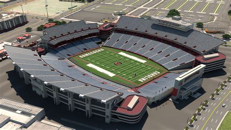 Williams Brice Stadium Seating Chart Row Numbers | Elcho Table