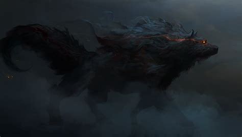 ArtStation - Direwolf, Aaron Nakahara Creature Feature, Creature Design ...