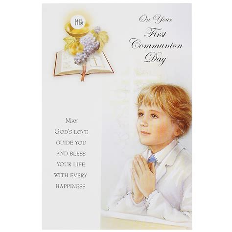 Printable First Communion Cards