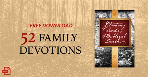 52 free devotions for your family - Focus on the Family Canada