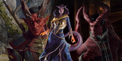 Baldur's Gate 3 Tieflings Are a Perfect Representation of the Dungeons ...