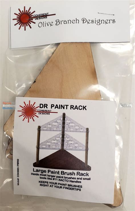 COH3003 Dr Paint Rack - Large Paint Brush Rack - Sprue Brothers Models LLC