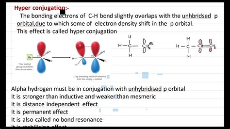 Hyperconjugation - YouTube