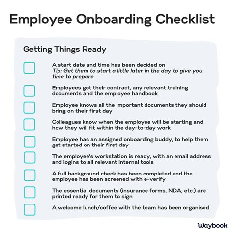 Employee Onboarding Checklist | New Employee Process Template