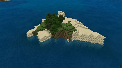 Minecraft Bedrock Seeds Survival Island / Village island surrounded by ...