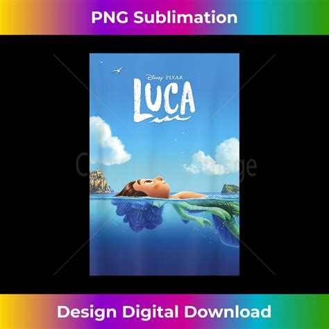 Disney Pixar Luca Poster - Sophisticated PNG Sublimation Fil - Inspire ...