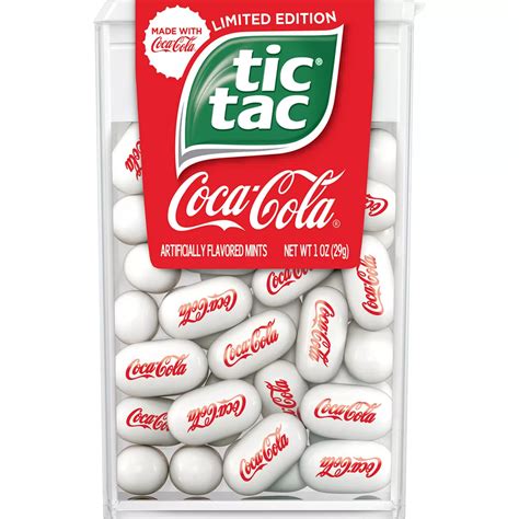 Tic Tac Coca Cola 96 Ct Candy And Chocolate Food And Ts Shop The