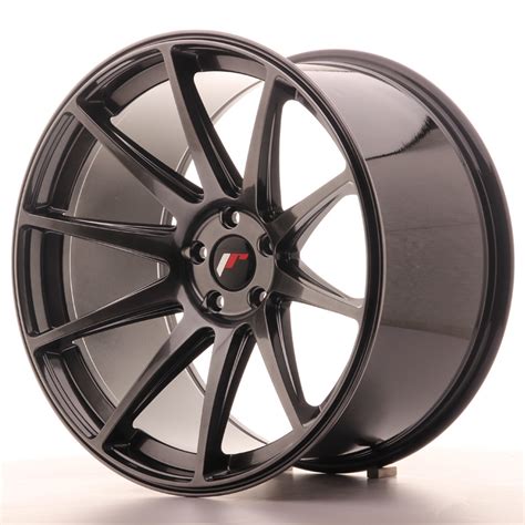 Japan Racing JR Wheels JR11 20x11 ET30 5x120 Hiper Black - JDMDistro ...