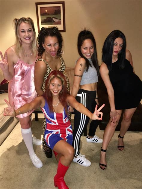 Spice girls group Halloween costume | Girl group halloween costumes ...