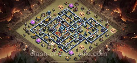 Best War Base TH13 with Link - Town Hall Level 13 Base Copy - (#40)