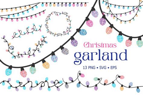 Christmas Lights Garland (2663239)