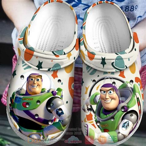 BEST Buzz Lightyear Toy Story white Crocs crocband Shoes - Express your ...