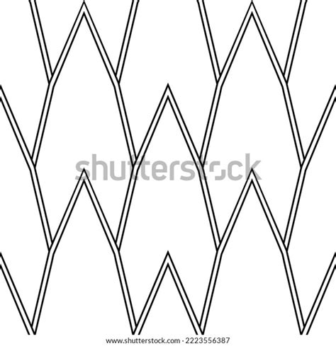 Art Deco Wallpaper Black White Seamless Stock Vector (Royalty Free ...