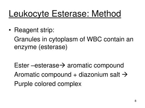 PPT - Chemical Examination of Urine Part IV: Nitrite & Leukocyte ...