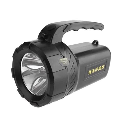 Portable Rechargeable Flashlight LED Spotlight Waterproof Ourdoor ...