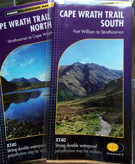 Harvey Cape Wrath Trail Maps - Cape Wrath Trail Guide