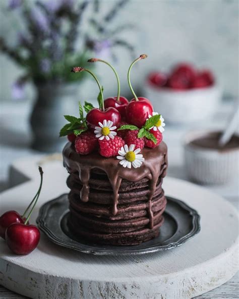 Buckwheat flour chocolate pancakes – Artofit