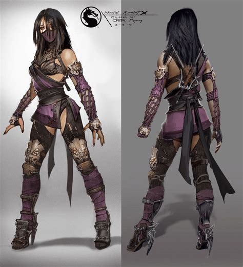 Mileena Concept - Characters & Art - Mortal Kombat X | Mortal kombat x ...