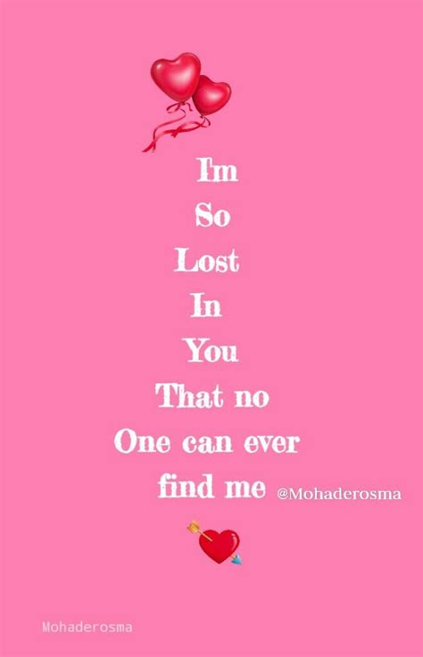 Romantic Love Quotes I lost in you | Romantic love quotes, Love quotes ...