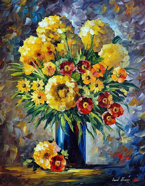 YELLOW FLOWERS Painting | Free Shipping