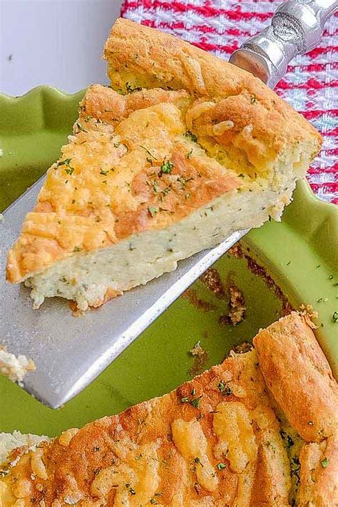 Low Carb Cheesy Potato Pie - Only Gluten Free Recipes