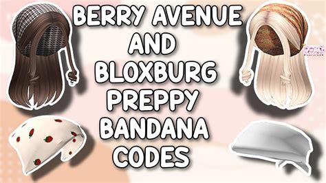 Hair Codes For Berry Avenue Bloxburg And All Roblox Games That Allow ...