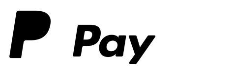 Paypal logo black and white png - millionaireladeg