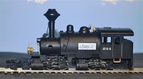 Nirvana Valley Model Railroad: 2-4-4-0 Steam Engine, kitbashed HO scale